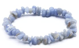 Bracciale barocco Angelite 'B'