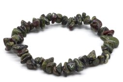 Bracciale barocco in diaspro sangue di drago