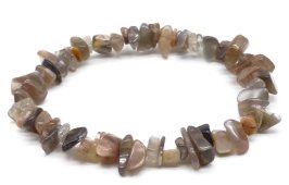 Bracciale barocco in pietra di sole nera