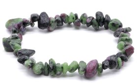Bracciale Zoisite Rubino Barocco