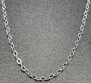 Catena in Argento 925 Maglie  1,2 mm 45 cm