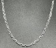 Catena in Argento 925 Rettangoli 1,5 mm 45 cm