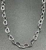 Catena in Argento 925 Cuori 3mm 45cm