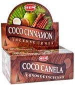 Incensi HEM Coni Cannella Cocco