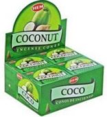 Incensi HEM Coni Cocco