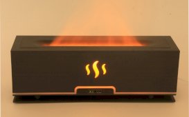 Diffusore OE Rettangolare Nero Fiamma 25cm