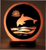 Lampada di sale a forma di delfino 5 kg