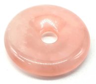 Donut Quartz Rosa 2,5 cm