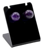 Orecchini di perle di ametista da 10 mm