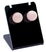 Orecchini di perle Quarzo rosa 10mm