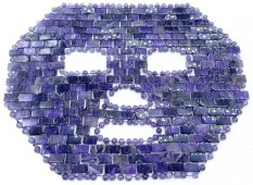 Maschera da meditazione integrale con ametista
