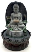 Fontana in Resina Buddha Natura & Ciotola 29 cm