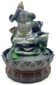 Fontana in Resina Buddha Lotus & Cascata 28cm