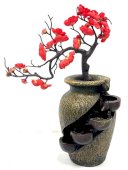 Fontana in Resina Acero Giapponese 41 cm