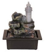 Fontana in resina per faro isolata 27 cm