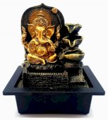 Fontana in Resina Ganesh e Cascata Design 27 cm