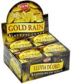 Incensi HEM Coni Gold Rain
