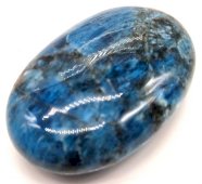Ciottolo arrotolato XL Apatite 6cm