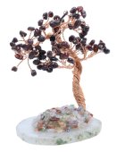 Albero della Felicità Granato su Fetta di Agata 12 cm