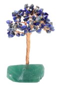 Albero della Felicità Lapislazzuli base Fluorite 14 cm