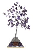 Albero della felicità Ametista Orgonite 100 pezzi
