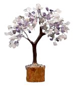 Albero della Felicità Ametista / Quarzo Rosa Loto 160pz