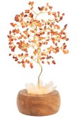 Albero della Felicità Luminoso Corniola 25cm