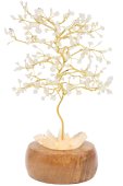 Albero della Felicità Luminoso Cristallo di Rocca 25cm