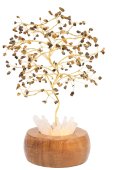 Albero della Felicità Luminoso Occhio di Tigre 25cm