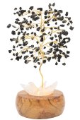 Albero della Felicità Luminoso Tormalina Nera 25cm