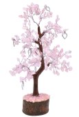 Albero della Felicità Quarzo Rosa + Cuore 300 pezzi