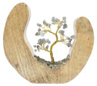 Albero della Felicità Design Legno Labradorite 17cm