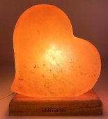 Lampada di sale dell'Himalaya design a cuore 3,5 kg
