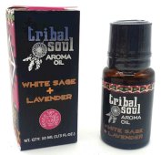 Olio Tribal Soul Salvia Bianca e Lavanda 10ml - 12pz