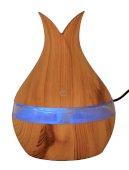 Umidificatore d'Aria Vaso in Legno 15cm