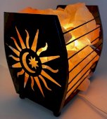 Cestino Lampada di Sale Luna & Stella 3KG