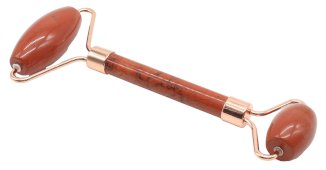 Doppio Rullo da Massaggio Diaspro Rosso