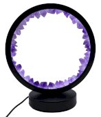 Lampada ambientale ametista 21 cm