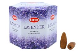 Coni di Riflusso HEM Lavanda 12 pz