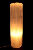 Lampada Cilindro Selenite 30cm