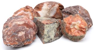 Agata Rossa 'A' bruta 1Kg