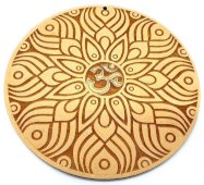 Piatto da parete in legno OM Patterns 30cm