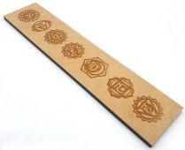 Piatto in legno 7 Chakra Sci 26cm