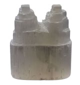 Doppio Monolite di Selenite 10cm