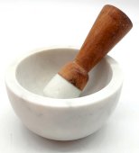 Malta in marmo bianco 11 cm