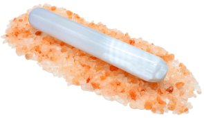 Cilindro per Massaggio Selenite 15cm