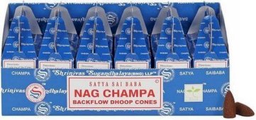Coni di Riflusso Satya Nag Champa 6pz