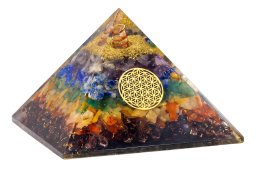 Piramide di Orgonite «Equilibrio e Armonia» 6cm