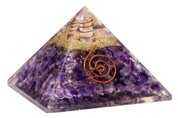 Piramide di Orgonite «Anti-Stress e Lasciar Andare» 6cm