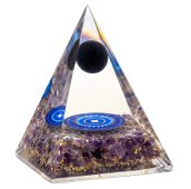 Piramide di Orgonite «Saggezza e Meditazione» 8cm